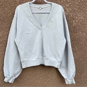 AGOLDE Oversized Sweater Womens S Long Sleeve V-necks